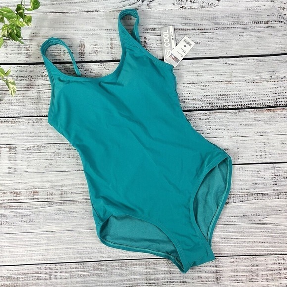 32 Degrees Heat Cool One Piece Teal Splunge size Small UPF+40 Quick Dry Fitness - Picture 2 of 14